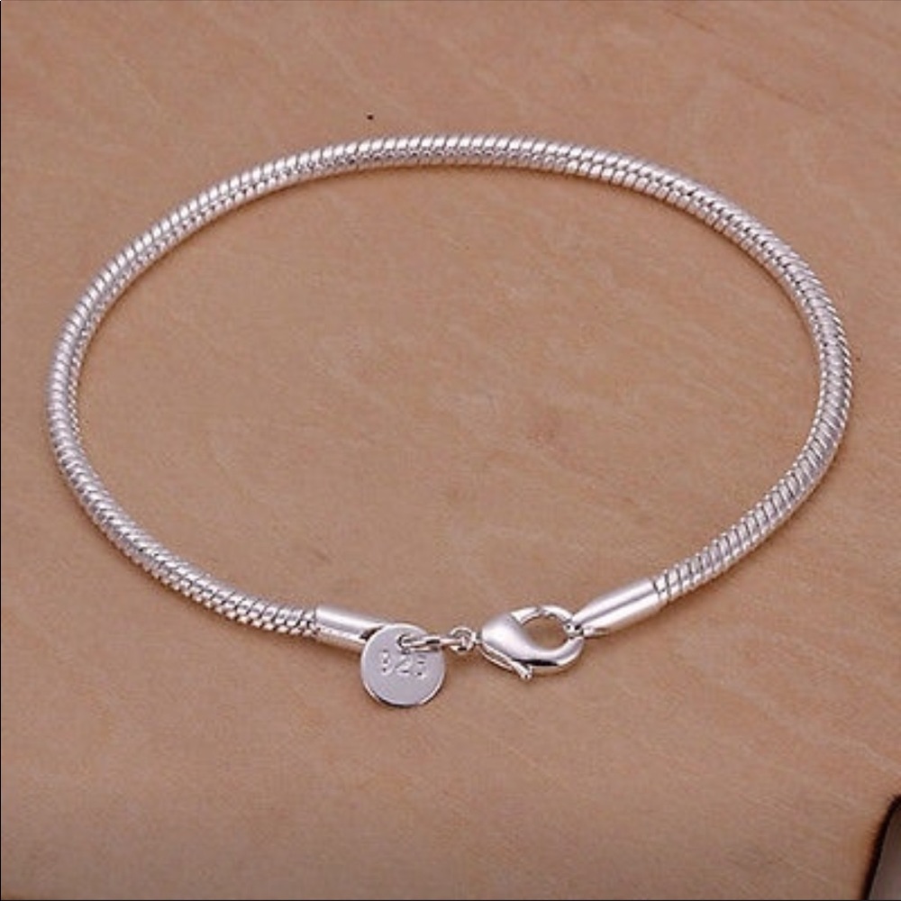Sterling Silver Charm Bracelet